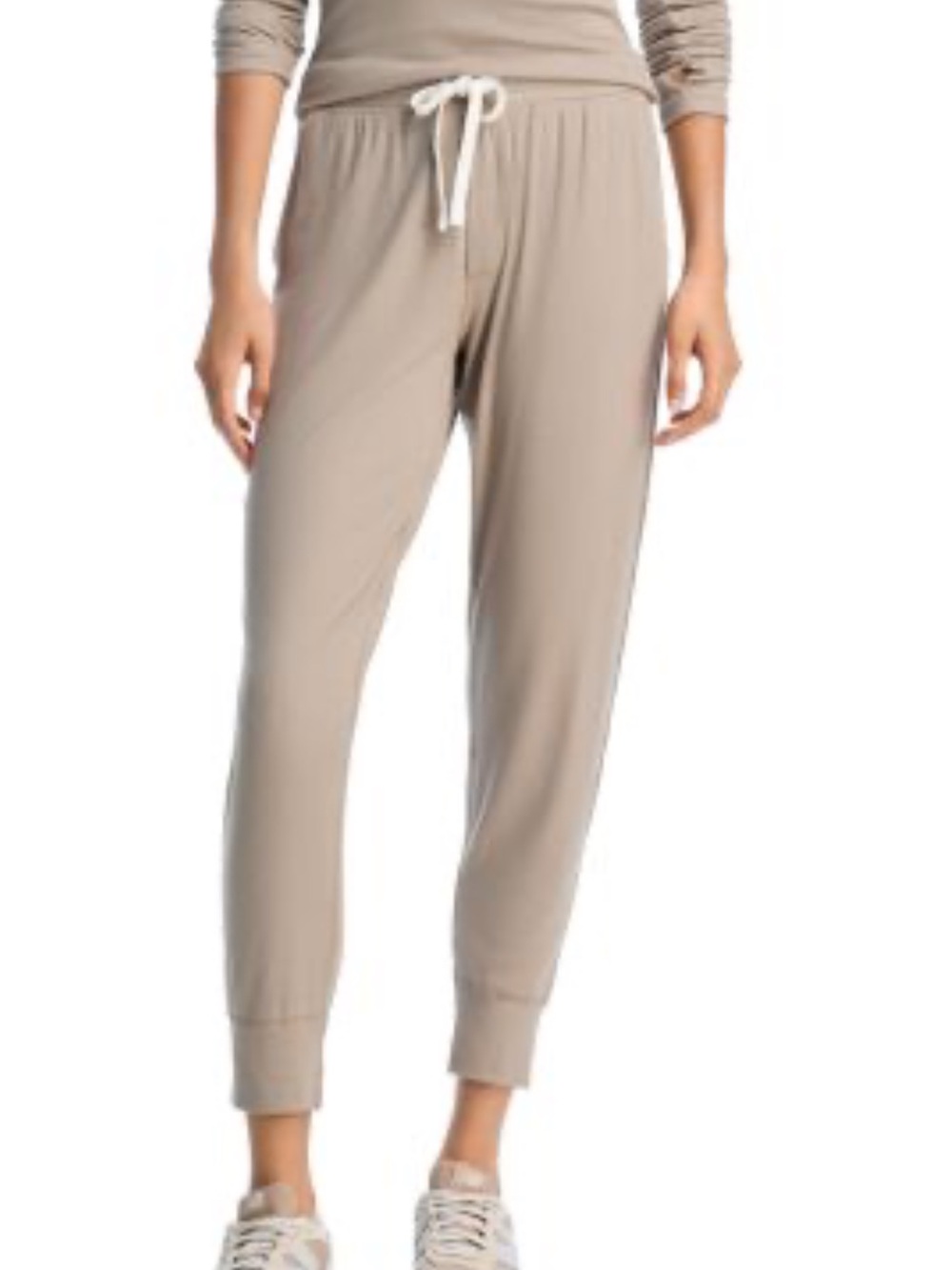 Splits59 Kiki Rib 7/8 Jogger Pants Tan Women’s Large